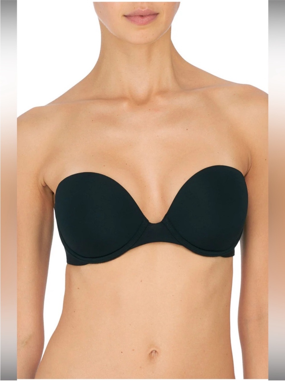 Natori Strapless Bandeau Bra - Black